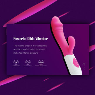 Pretty Love Snappy Vibrator with 10 Functions Waterproof